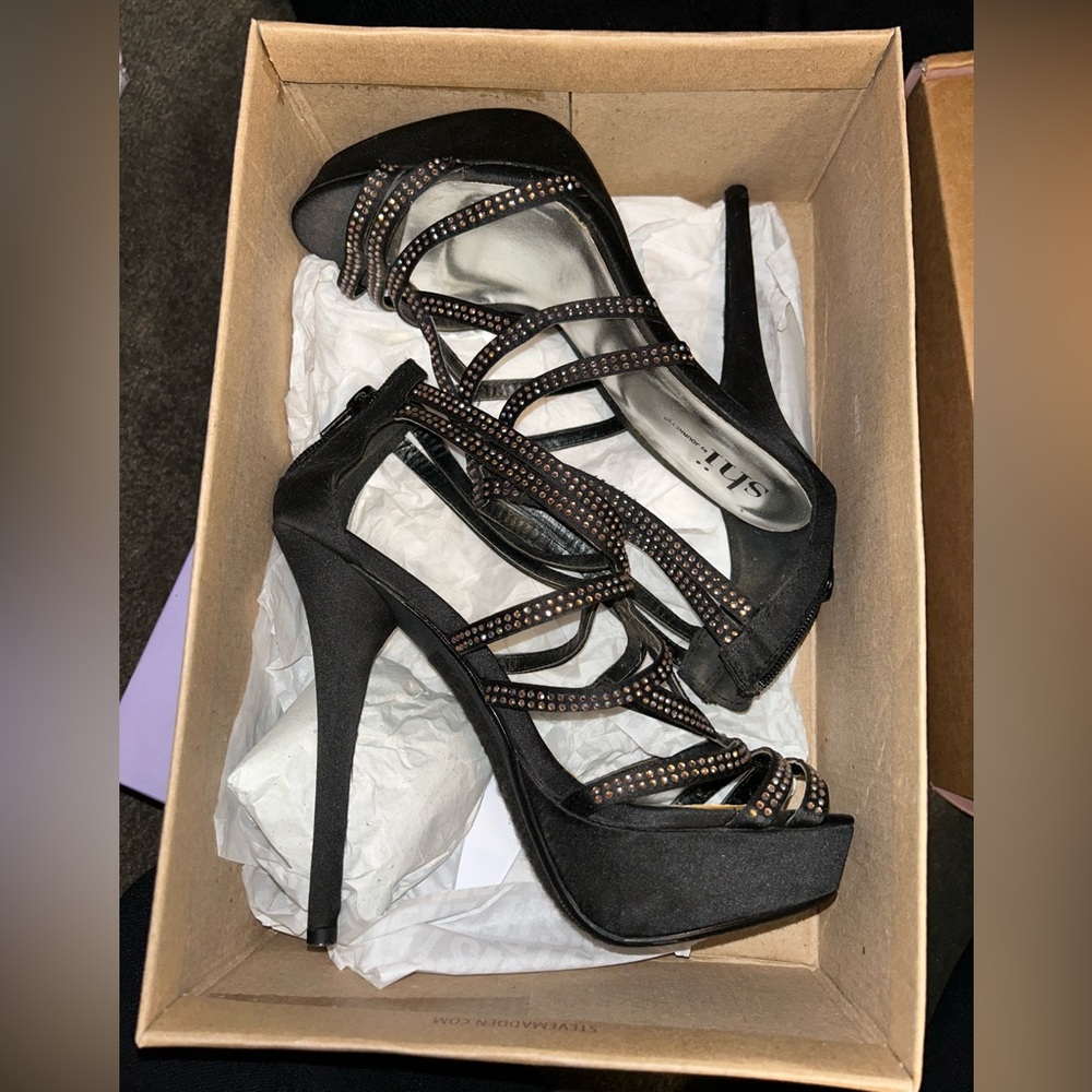 Black heels